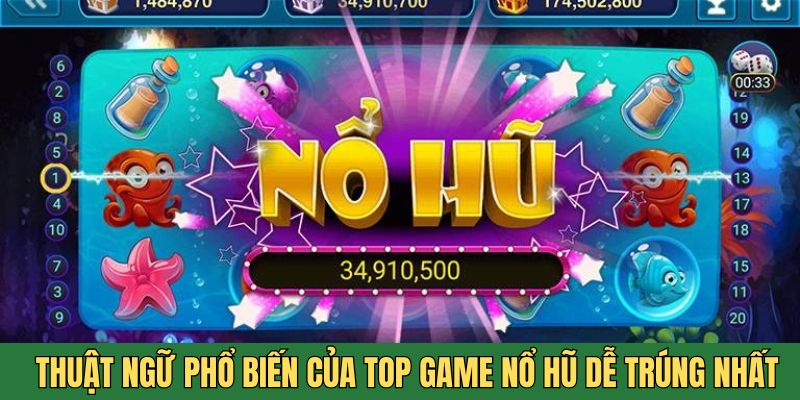 Những thuật ngữ cần nắm của top game nổ hũ dễ trúng nhất